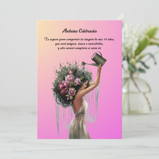 Moderna , Minimalista 招待状 (スタンド正面)