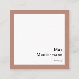 Moderne スクエア名刺