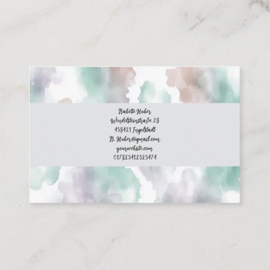 Moderne  名刺 (裏面)