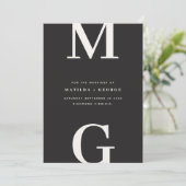 Moderne Anfangsbuchstaben fette grafische Typograf セーブザデート (スタンド正面)