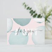 Moderne Glitzer Geschenkgutscheine Flachkarte (スタンド正面)