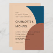 Moderne grafische 招待状 (正面/裏面)