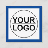 Moderne LOGO スクエア名刺 (正面)