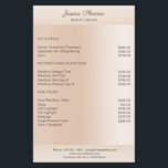 Moderne minimale Beige Hautfarbe チラシ<br><div class="desc">Modernes Business,  minimalistisch,  beige.  Entworfen für Designer,  Stylist,  Salons,  Haare und Make-up Künstler,  Nägel und Lash Künstler,  Wellness-Center und mBearbeiten Sie die Karte,  indem Sie Ihre Daten eingeben. Sie können den Schriftart,  die Farbe und die Position individuell durch "weitere Personalisierung" auswählen.</div>
