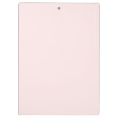 Moderne Minimaliste Rose Personnalisé クリップボード (裏面)
