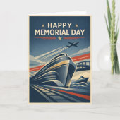 Moderne Transportation Tribute Memorial Day  カード (正面)