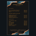 Moderner Marmor Glitzer Salon Preisliste Flyer チラシ<br><div class="desc">Modernes,  Marmor,  Glitzer,  Salon,  Flyer der Preisliste. Bearbeiten Sie Ihr Produkt in wenigen Minuten,  indem Sie Ihre Daten hinzufügen. Sie können den Schriftart/die Farbe/Position durch "weitere Personalisierung" ändern.</div>