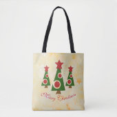 Moderner Tannenbaum トートバッグ (正面)