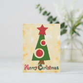 Moderner Weihnachtsbaum シーズンカード (スタンド正面)