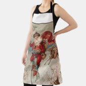 moderner Weihnachtsmann エプロン (インサイチュ)