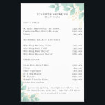 Moderner, Weiss-Grün Leafy Flyer チラシ<br><div class="desc">Moderner,  grüner Schicht in Weiß,  Grün. Bearbeiten Sie Ihr Produkt in wenigen Minuten durch Hinzufügen Ihrer Daten. Sie können den Schriftart/die Farbe/Position durch "weitere Personalisierung" ändern.</div>