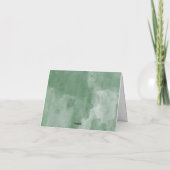 Modernes Aquarell-Familienfoto zum fröhlichen Urla シーズンカード (裏面)