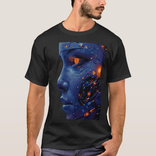 ModernFashionメンズベーシックTシャツ Tシャツ (正面)