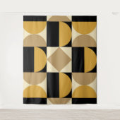 Modernist Geometric Design タペストリー (正面)