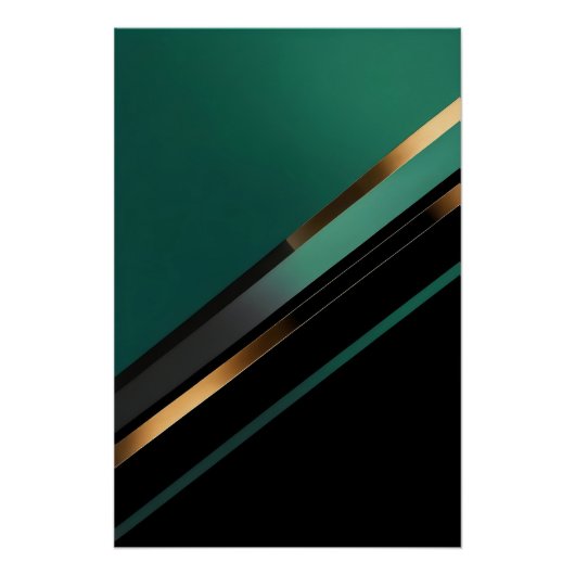 Modernity in Green and Gold ポスター (正面)