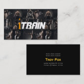 ModernPersonalトレーナーフィットネススポーツ名刺 名刺 (正面/裏面)