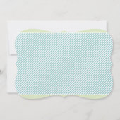 ModernTypography結婚式招待状 招待状 (裏面)