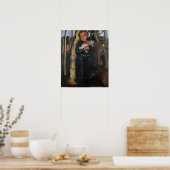 Modersohn-Becker – ガールイン・ザ・樺の木・フォレスト ポスター (キッチン)