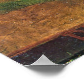 Modersohn-Becker – セルフポートレート、花の前面 ポスター (角)