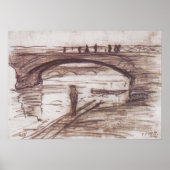Modersohn-Becker – パリの橋1905 ポスター (正面)