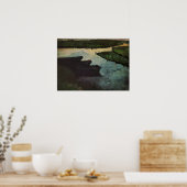 Modersohn-Becker – ピートバージェス付きマーシュチャンネル ポスター (キッチン)