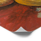 Modersohn-Becker – リンゴとガラスを使った静物詩 ポスター (角)