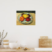 Modersohn-Becker – レモンオレンジのスチルライフ ポスター (キッチン)