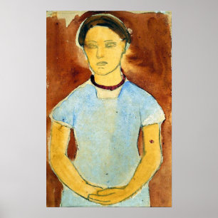 Modersohn-Becker -勉強Forリー・ホイッター ポスター
