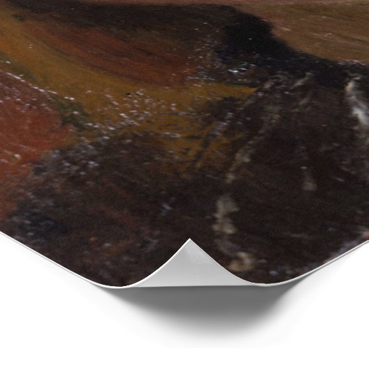 Modersohn-Becker – 女の子の頭 ポスター (角)