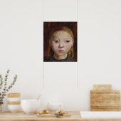 Modersohn-Becker – 女の子の頭 ポスター (キッチン)