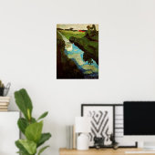 Modersohn-Becker – 泥炭採掘法1902 ポスター (ホームオフィス)