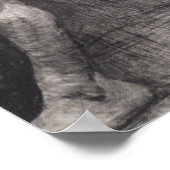 Modersohn-Becker – 男性（1899年のスタンディング） ポスター (角)