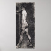 Modersohn-Becker – 男性（1899年のスタンディング） ポスター (正面)