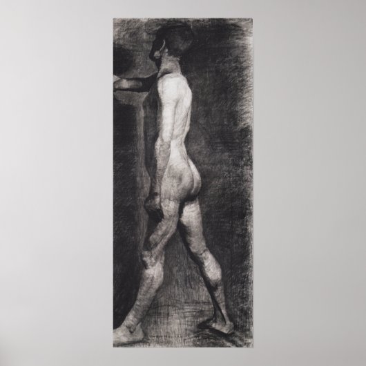 Modersohn-Becker – 男性（1899年のスタンディング） ポスター (正面)