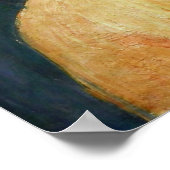 Modersohn-Becker – 赤のセルフポートレート ポスター (角)