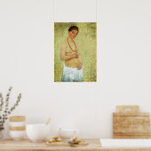 Modersohn-Becker - 6th Anniversary 自画像 ポスター (キッチン)