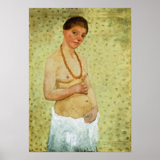 Modersohn-Becker - 6th Anniversary 自画像 ポスター (正面)