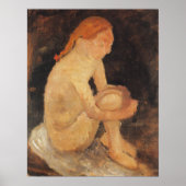 Modersohn-Becker - Girl 1904 ポスター (正面)