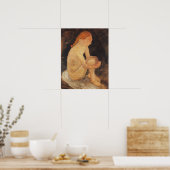 Modersohn-Becker - Girl 1904 ポスター (キッチン)