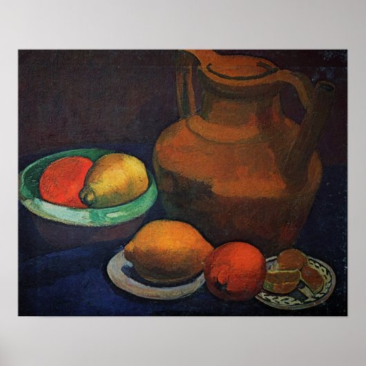 Modersohn-Becker - Jung 1907での静物体験 ポスター (正面)