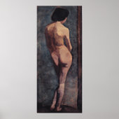Modersohn-Becker - Standing Female 1905 ポスター (正面)