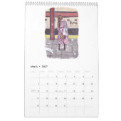 Modes of Transportation in NYC, 2026 Calendar  カレンダー (3月 2027)