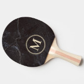 Modest Dark Stone Monogram 卓球ラケット (横)