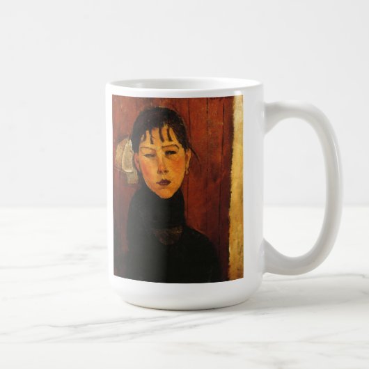 Modiglianiアメーデオのポートレート コーヒーマグカップ (右)