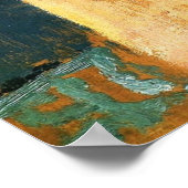 Modigliani – 赤い髪の女性の頭 ポスター (角)