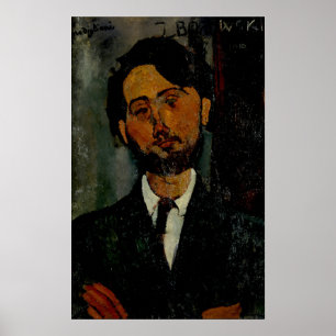 Modigliani - Leopold Zborowski ポスター