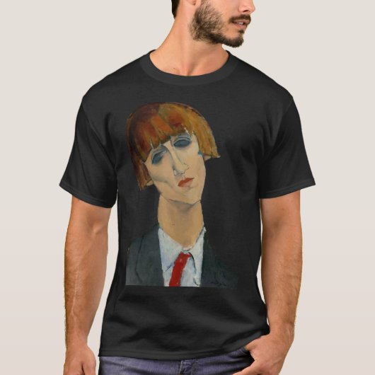 Modigliani Portrait de Femme Peinture Tシャツ (正面)