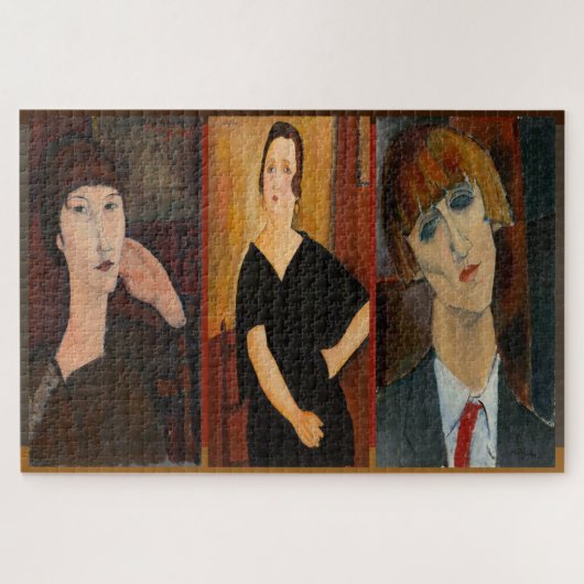 Modigliani Portraits ジグソーパズル (横)