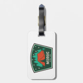 Modoc National Forest Camping ラゲッジタグ (裏面縦)