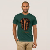 Modocia Typicalis 化石 三葉虫 Tシャツ (正面フル)